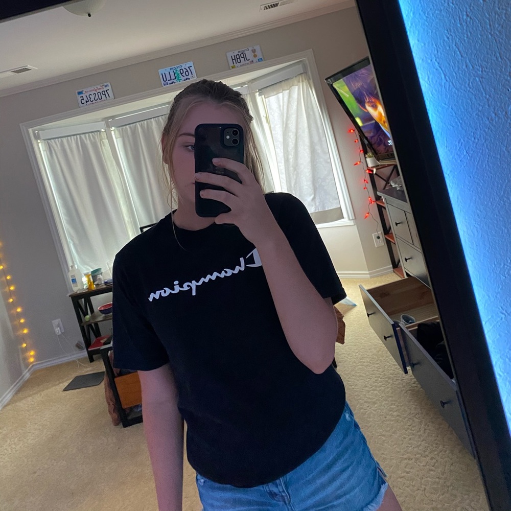 Black Champion Tee - Picture 2 of 3
